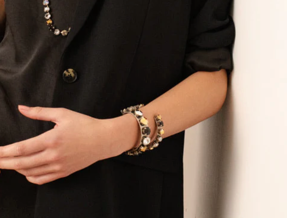 Keira Cuff in Mixed Metals