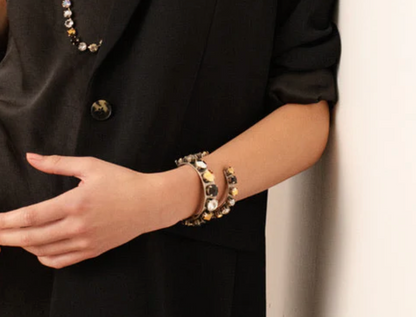Keira Cuff in Mixed Metals