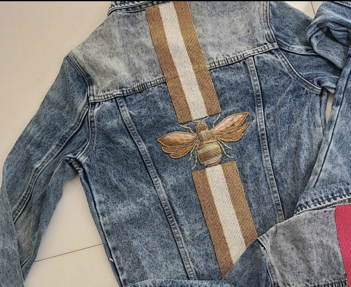 Custom Beaded Jacket
