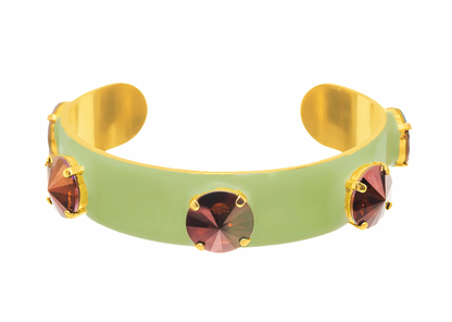 Linsey Cuff in Midnight Express- Matcha