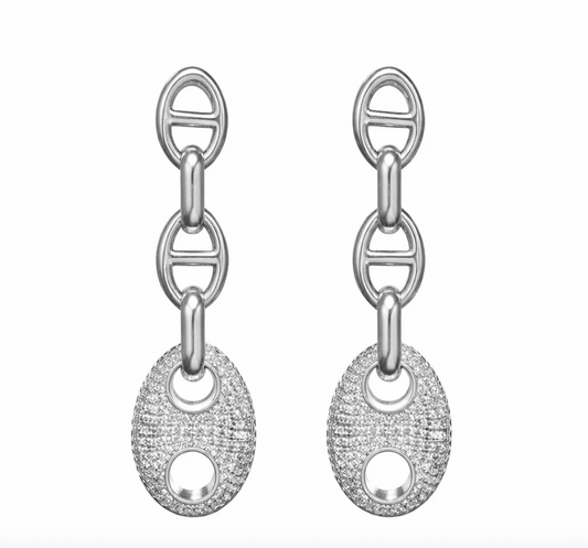 Zoie Pave Drop Earring