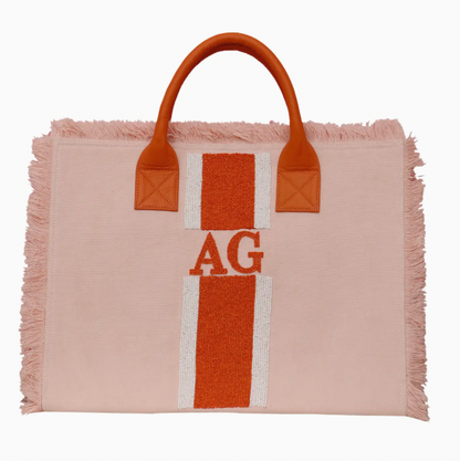 Fringe Monogram Bag