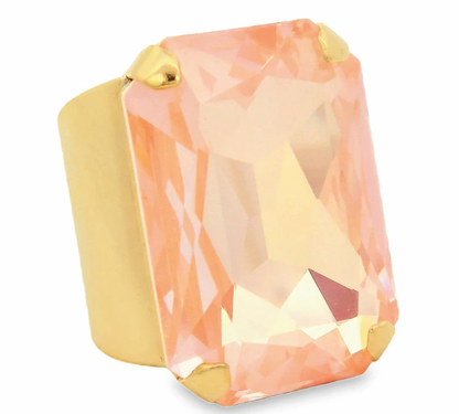 TOVA Mini Soleil Ring in Ultra Chiffon Moon