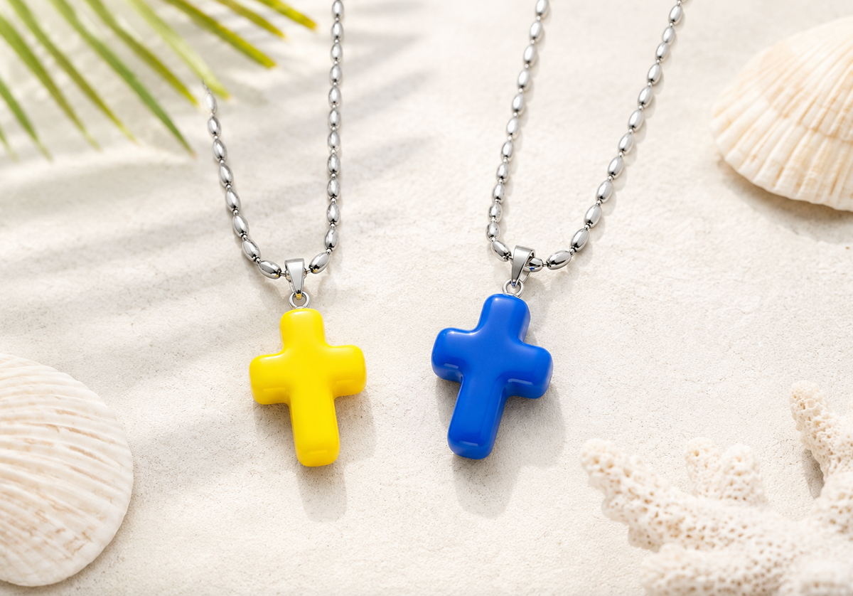 Nellie Cross Necklace (3 Colors)