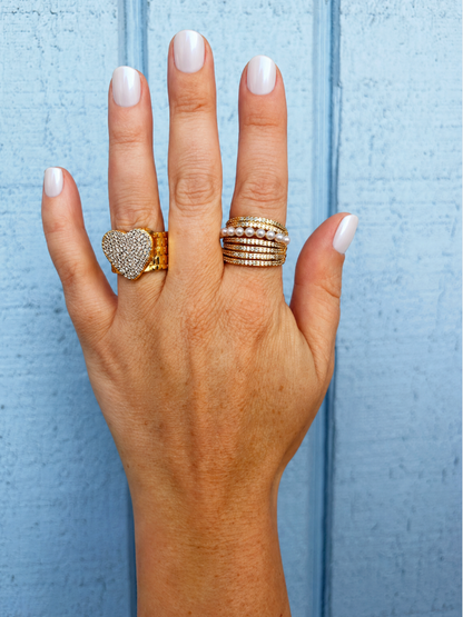 Heart Rings