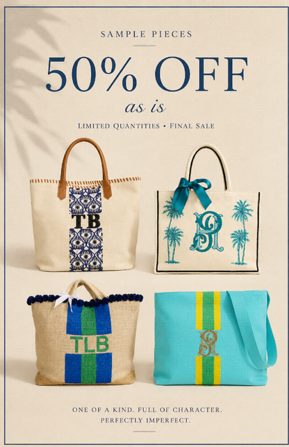 SAMPLE Items AVAILABLE HERE- final sale