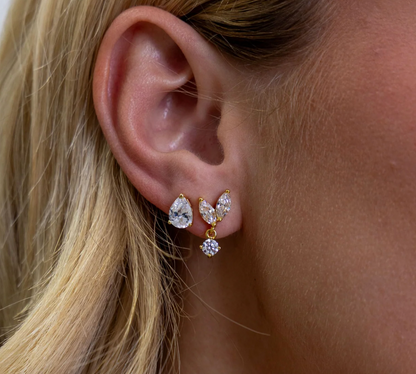 Pear Cut Studs