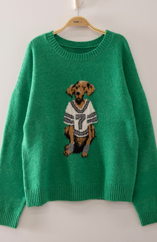 Sports Doggy in Green (pre order mid sept)