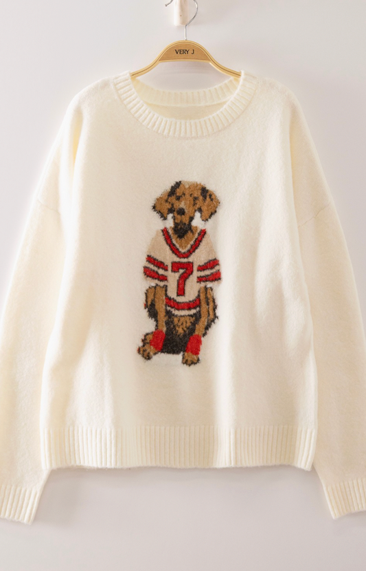 Sports Doggy in White (pre order mid sept)