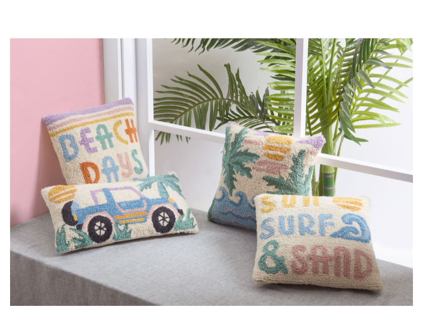 Beach Days Pillow