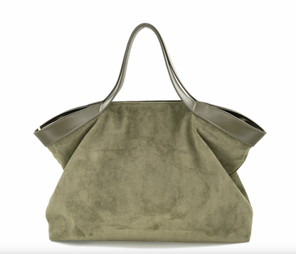 The Weekend Faux Suede Tote