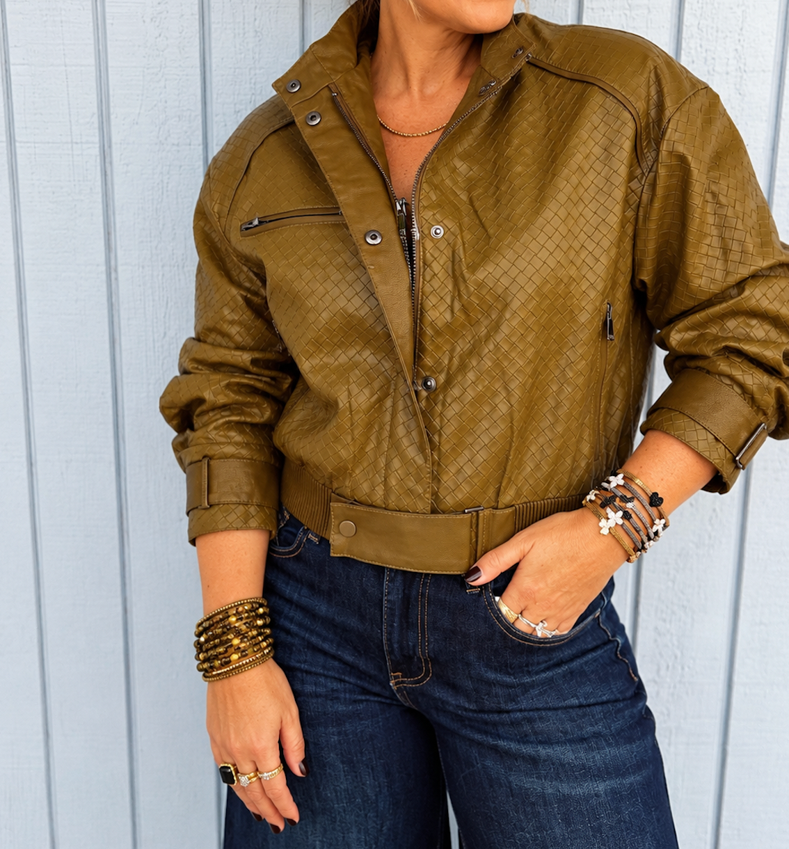 Ericka Jacket in Olive
