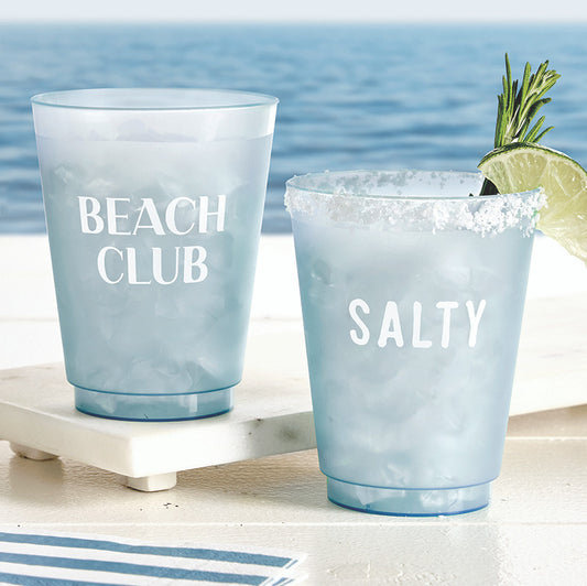 Frost Cups - Beach Club - Set of 8 PREORDER EARLY FEB