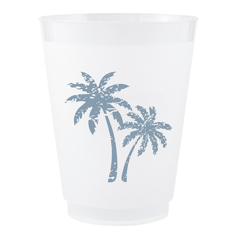 Frost Cups - Palm Tree - Set of 8 PREORDER EARLY FEB