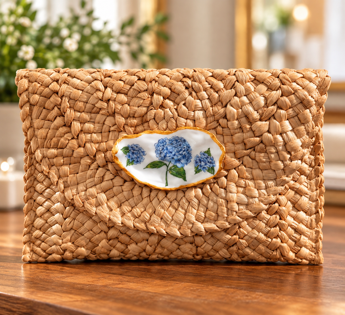 Ash Rattan Clutch 3