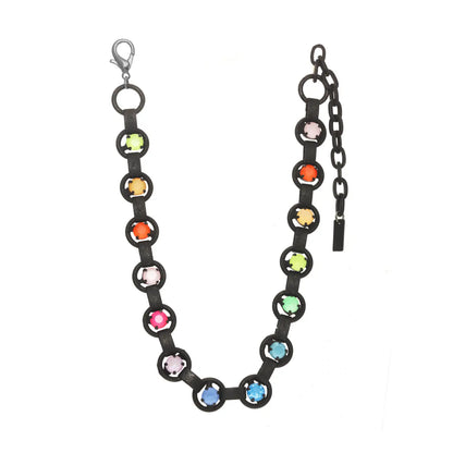 Link Necklace in Smutt Electrics