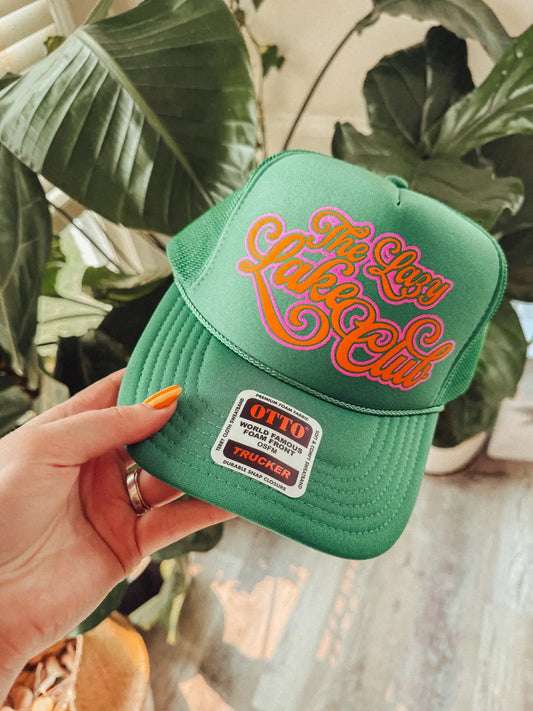 Underground Original Design: Lazy Lake Days Club, Summer Trucker Hat