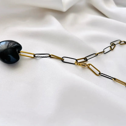 Heather Necklace* sold separately * black heart