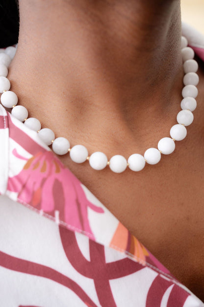 Elsie - Quartz Single Strand Necklace