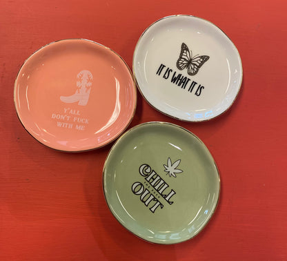 Round Trinket Tray