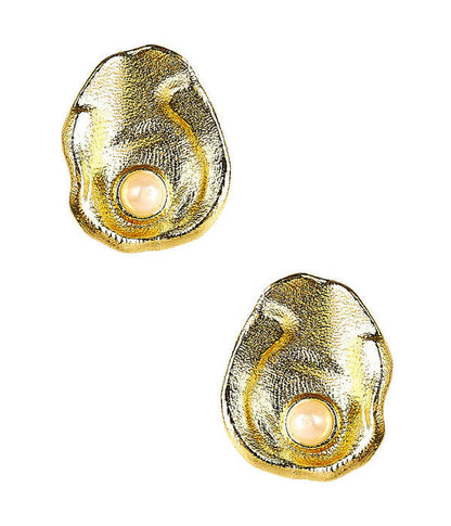 Oyster Stud - Earring