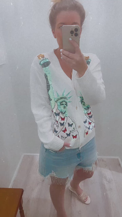 Statue of Liberty Sweater