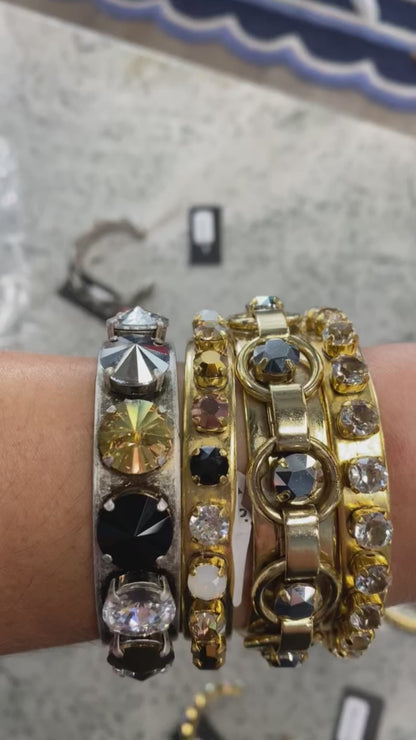 Keira Cuff in Mixed Metals