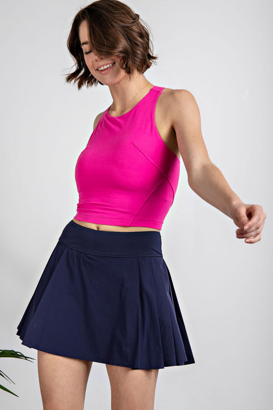 Active Pleat Tennis Skort