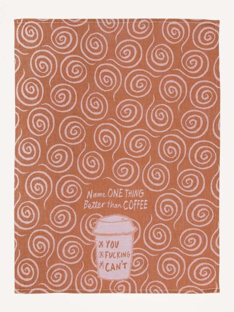 Better Than Coffee Dish Towel