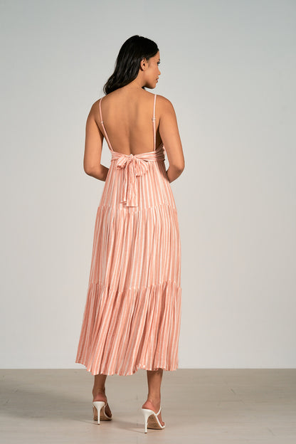 Coral Maxi Dress