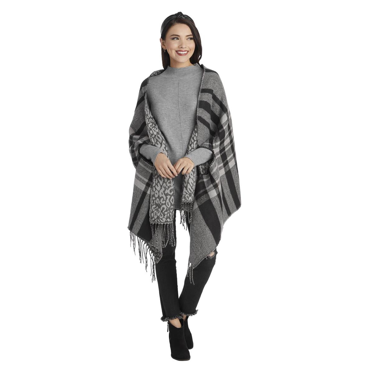 REVERSIBLE SCARF WRAP