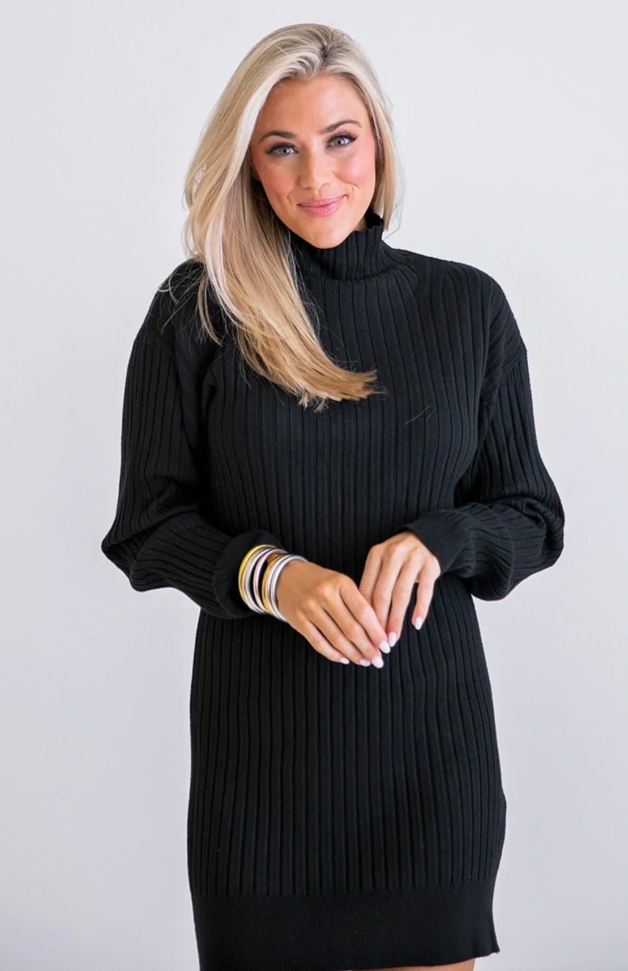 Ribbed Sweater Dress