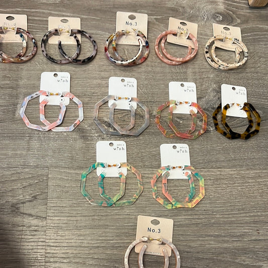 Acrylic hoops
