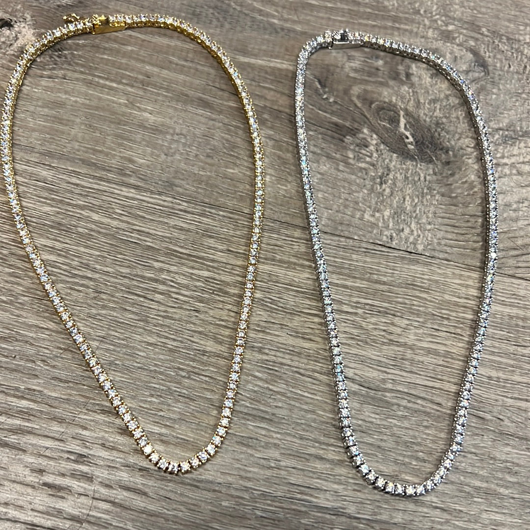 Tennis necklace