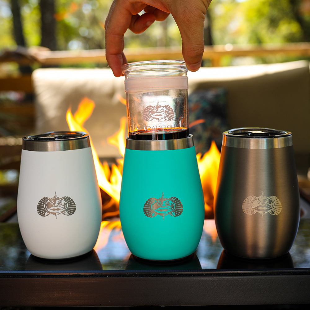 Toadfish Wine Tumbler Glass Insert