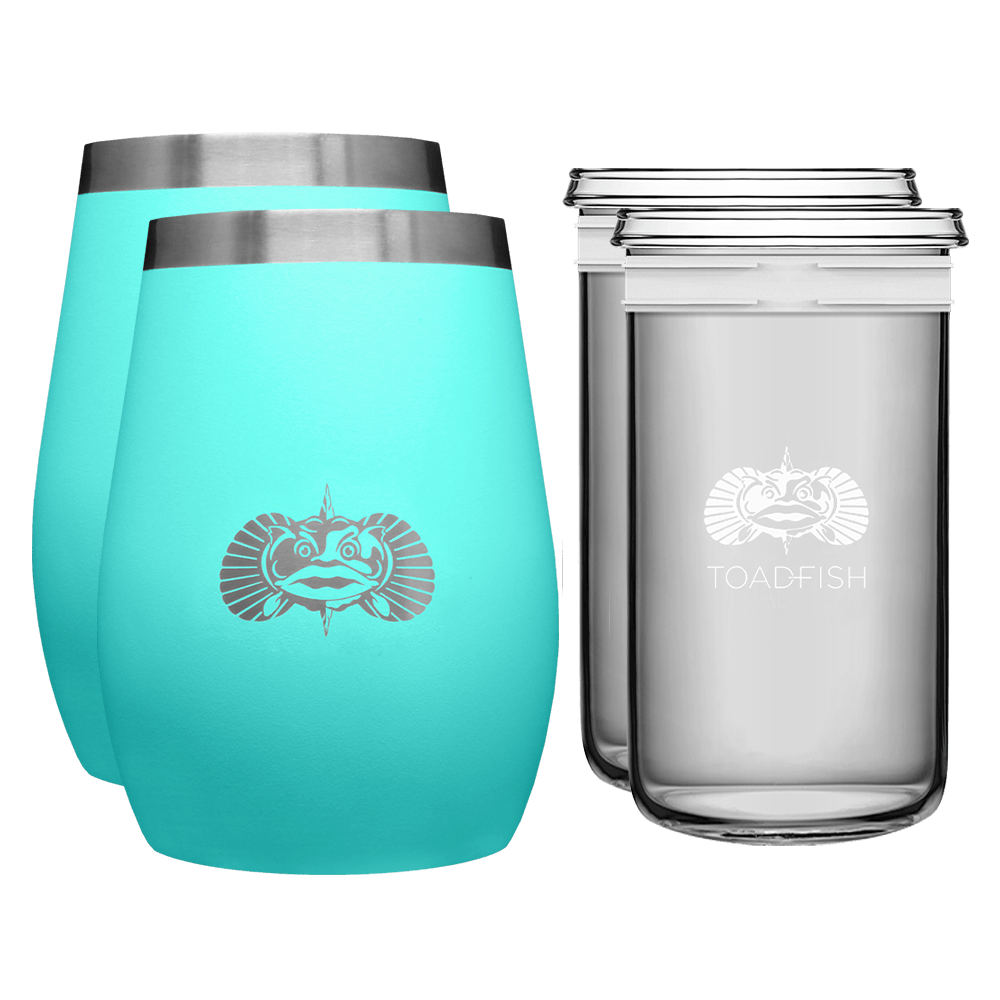 Toadfish Wine Tumbler Glass Insert